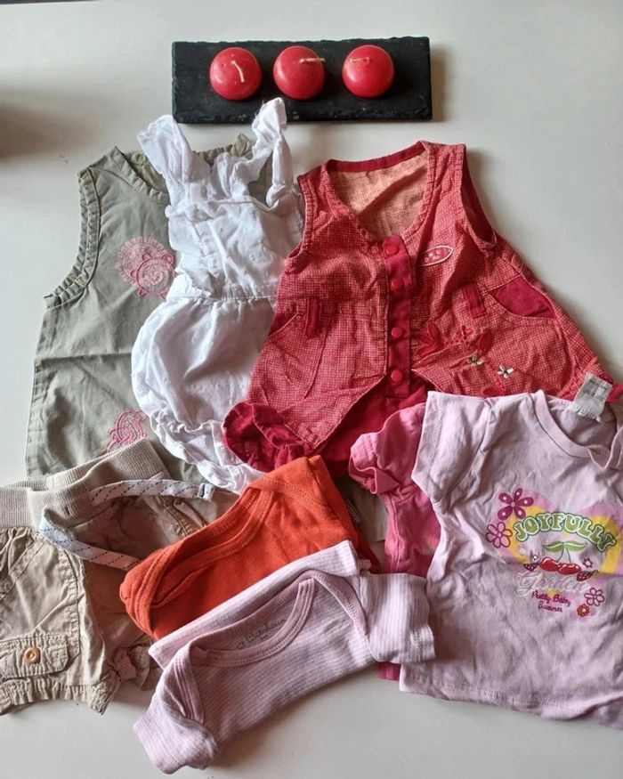 Lot vêtements fille 3 mois