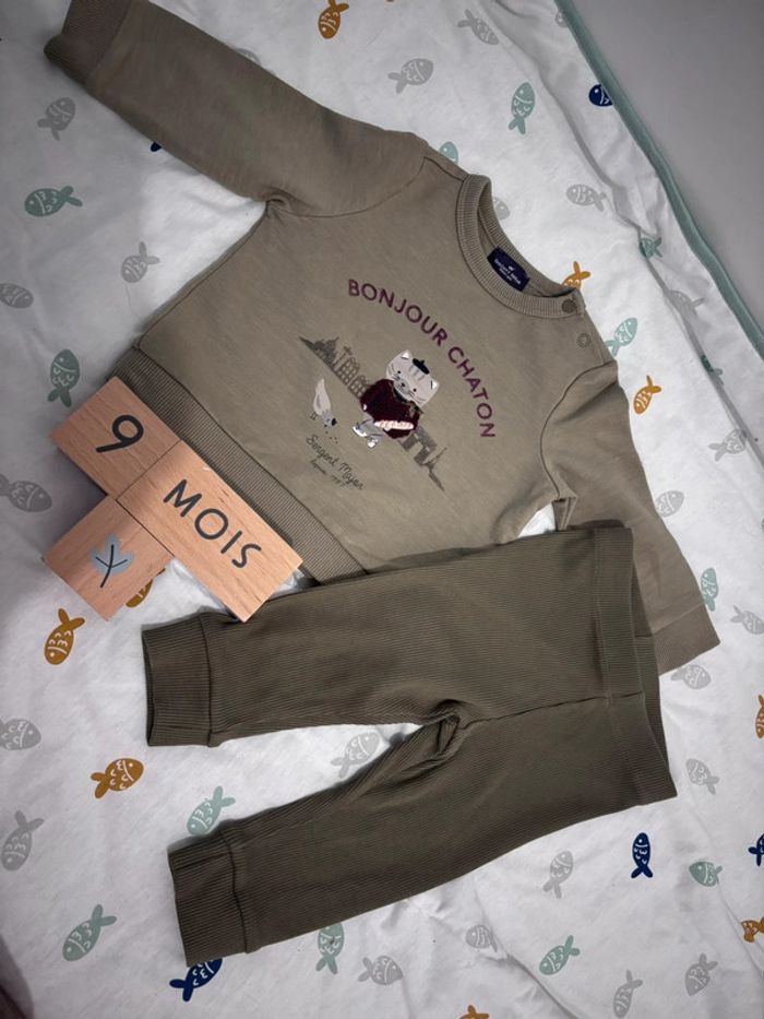 Ensemble garçon 9 mois