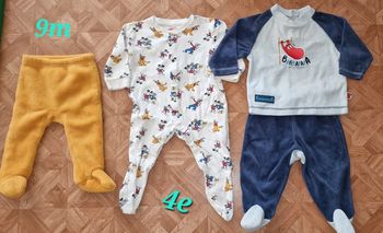 Lot 3pyjama 9mois
