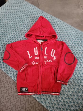 Gilet Lulu Castagnette 24mois