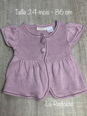 Gilet été - taille 86 cm