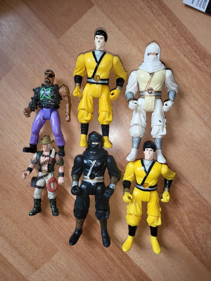 Lot de figurine action Man ninja