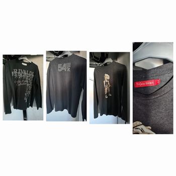 2 tee shirt manche longue 16ans