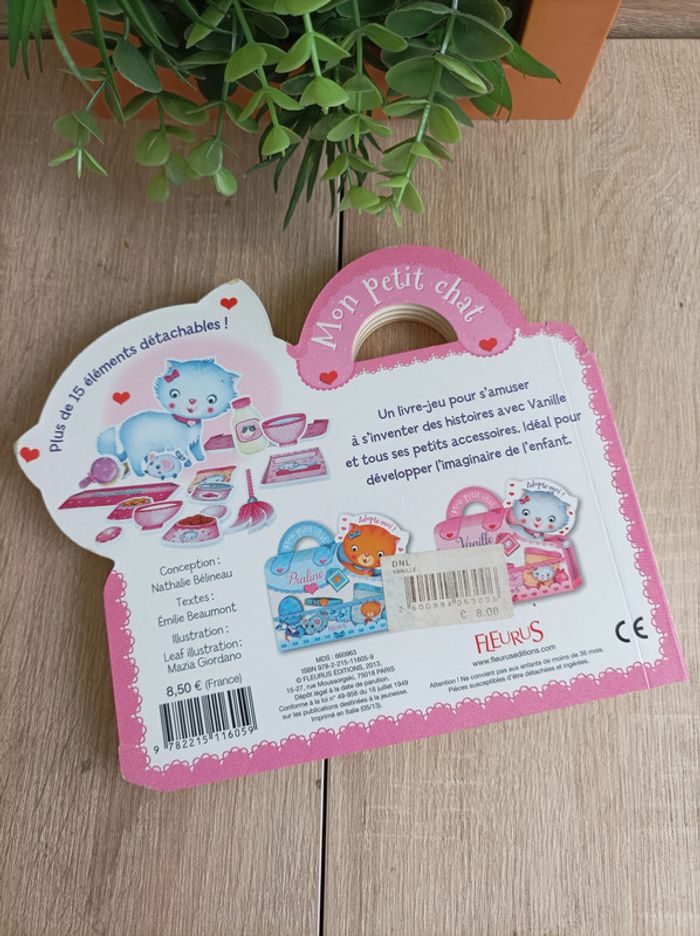 Livre enfant Mon petit chat Vanille Fleurus - photo numéro 3