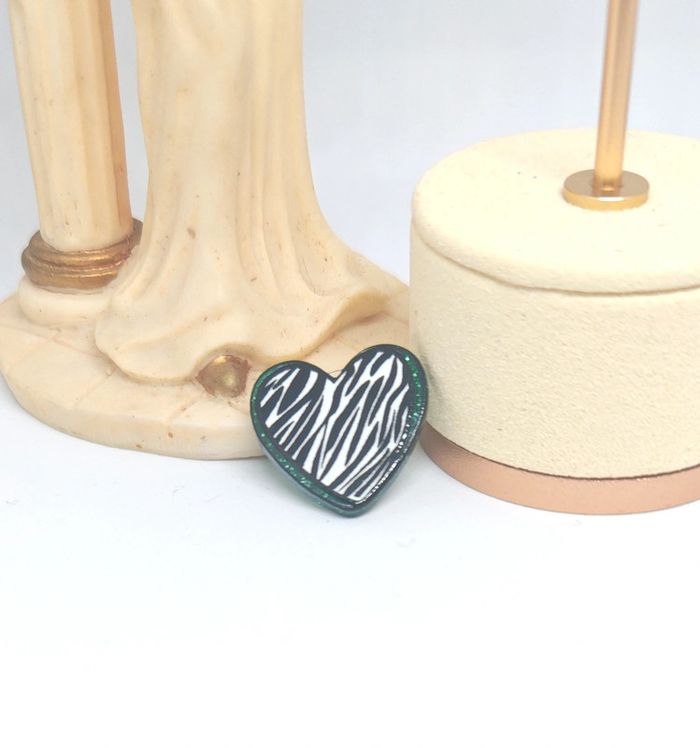 Boucles d'oreilles coeur - photo numéro 3