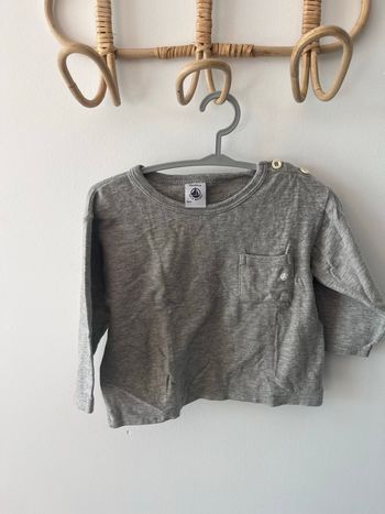 Manches longues petit bateau 18 mois 