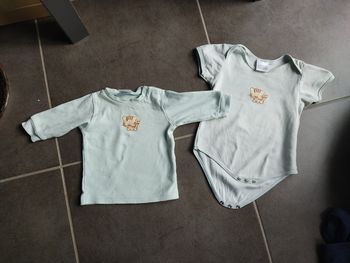 Tshirt bodys chat 3 mois