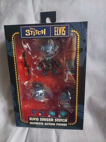 Lilo & Stitch Stitch "Singer Elvis" Ultimate Figurine 8cm