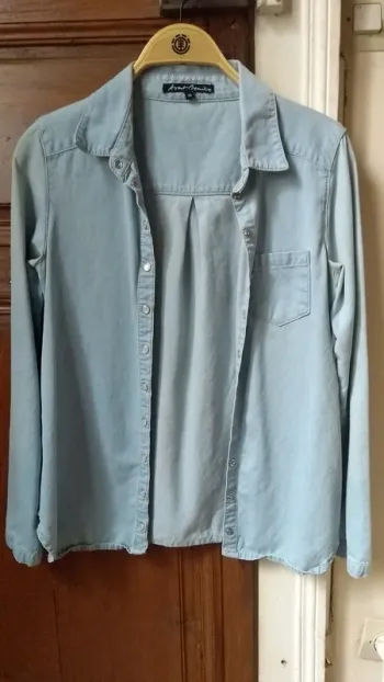 Chemise denim jean Avant Premiere. Taille S