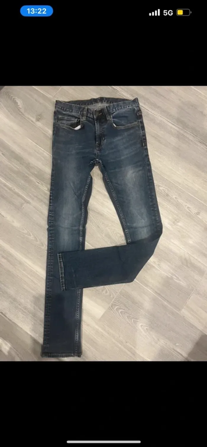 Jean slim homme Kiabi taille 36