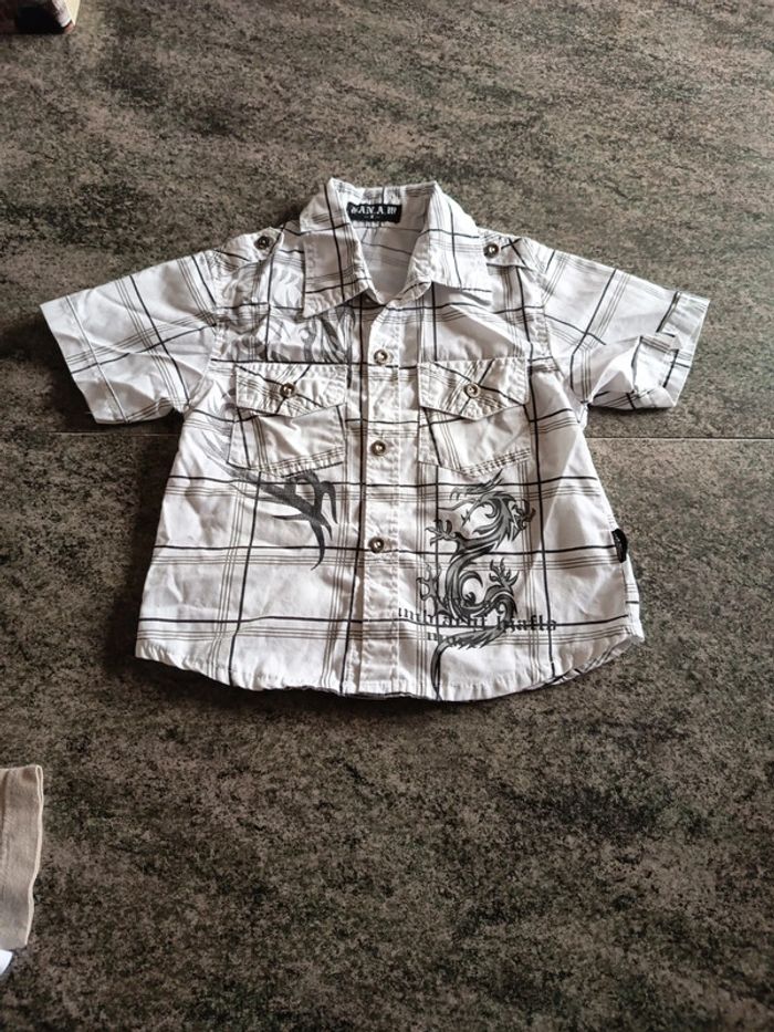 Lot de 4 hauts taille 4 ans - photo numéro 2