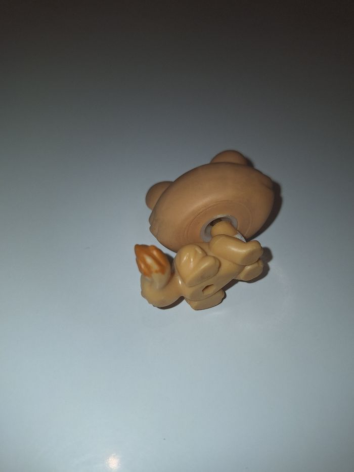 Petshop LPS Chat roux yeux et oreilles fleurs - photo numéro 2
