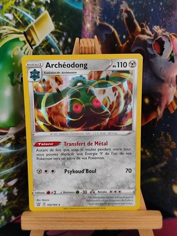 Archéodong holo rare 102/163 styles de combat