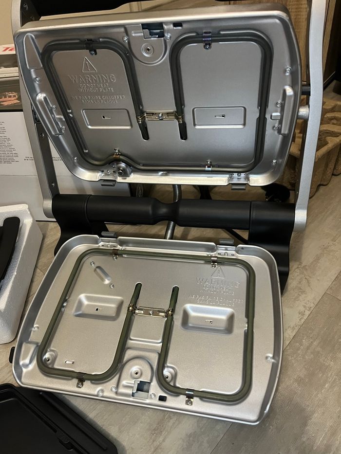 OptiGrill + tefal neuf avec plaque gratin - photo numéro 4