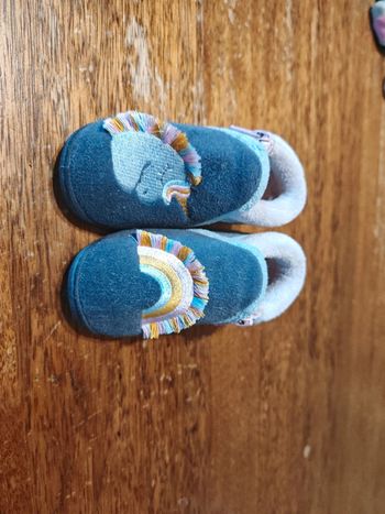 Chaussons fille licorne Isotoner taille 23