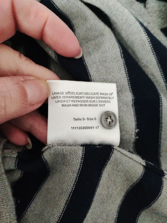 Pull rayé Burton taille S - photo numéro 9