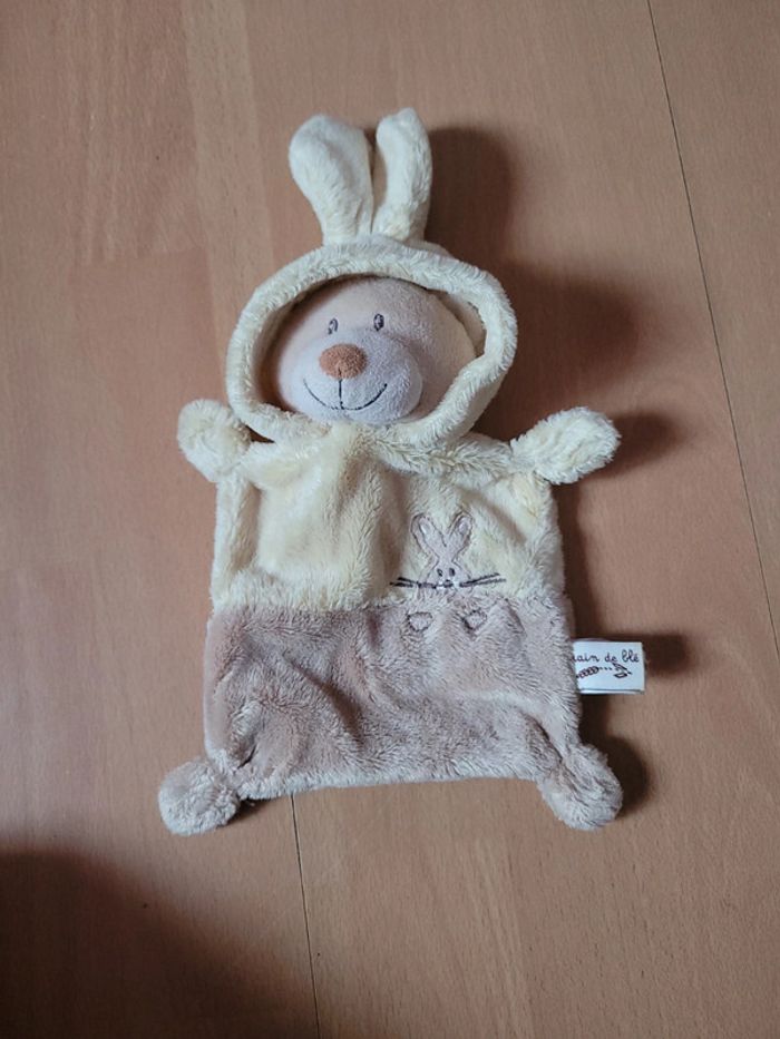 Doudou lapin grain de blé - photo numéro 2