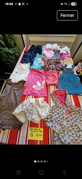 Lot de vêtements 24 mois fille N 18
