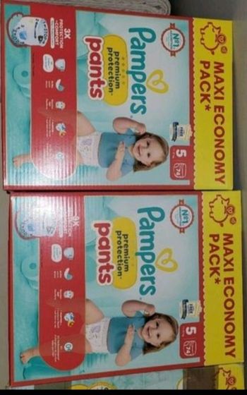 Couches Pampers premium protection pente T5