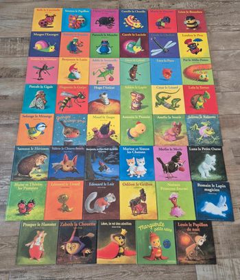 Lot de livres Drôles de petites bêtes- 2€ l'unité