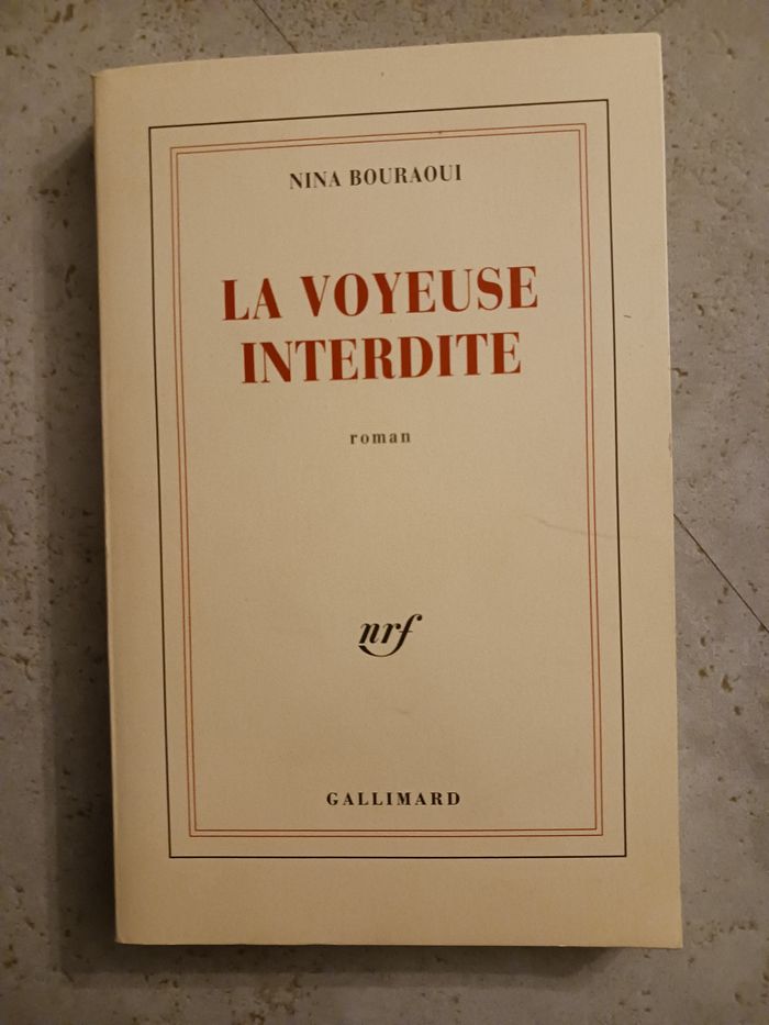 livre la voleuse interdite Nina Bouraoui
