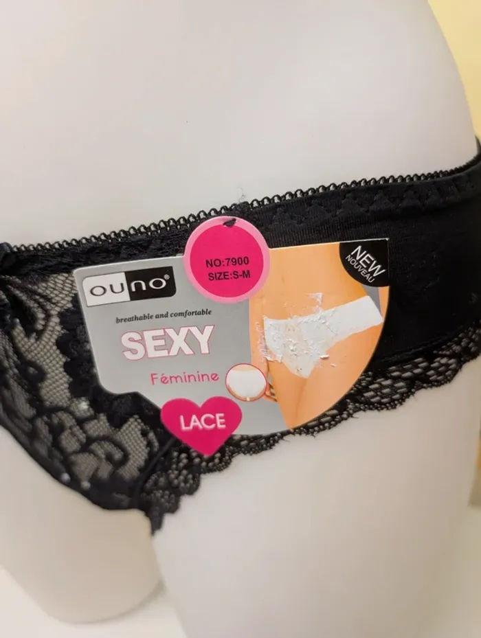 Culotte dentelle strass - photo numéro 5