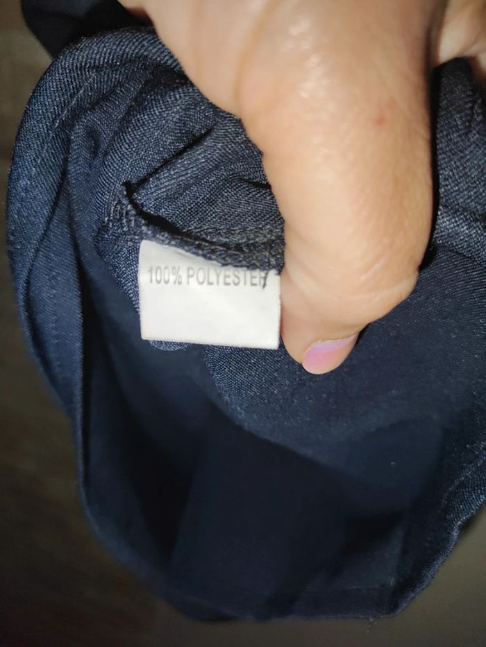 Combishort robe bleue marine multicolore - photo numéro 9