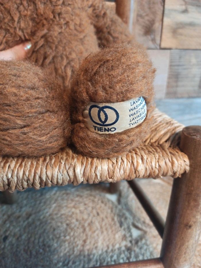 Peluche ours tieno vintage tbe - photo numéro 4