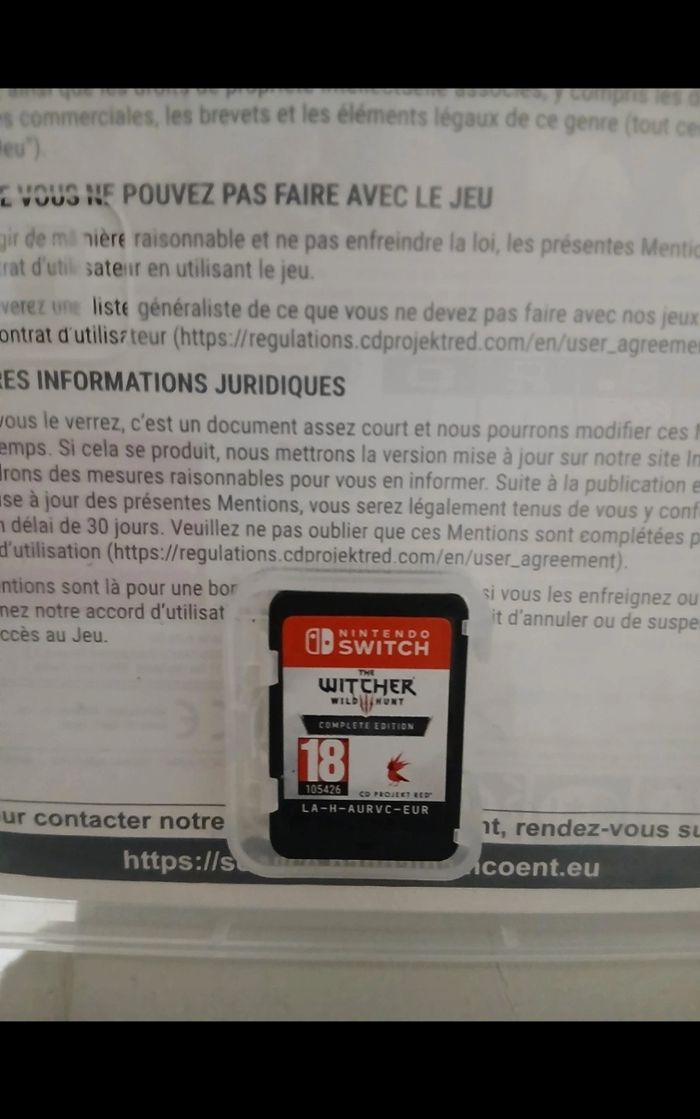 The witcher III wild Hunt complete edition jeux switch - photo numéro 4