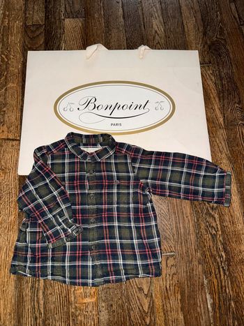 Chemise bonpoint  6 mois