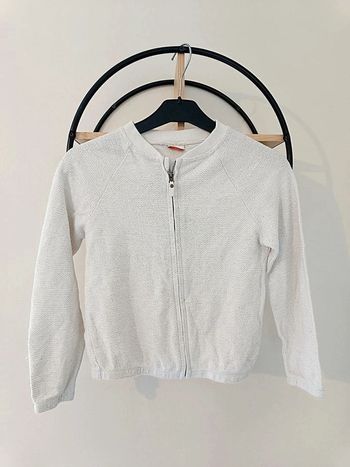 8 ans veste gilet zippé tape a l'oeil