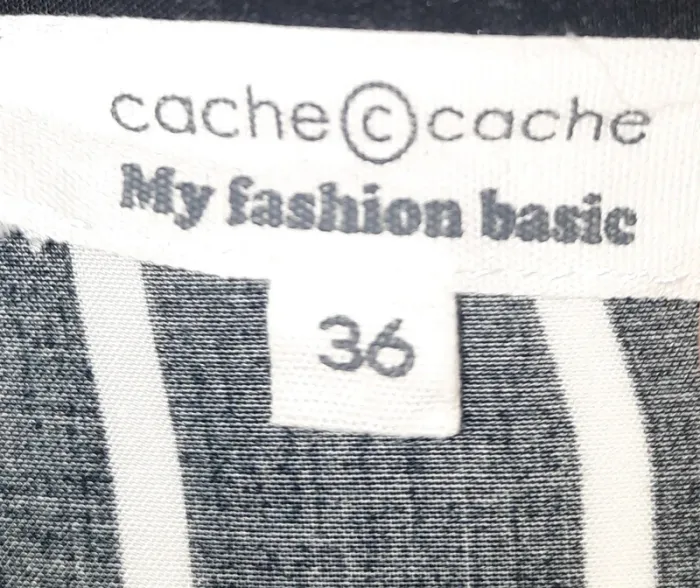 🧥 Chemise à rayures - Cache Cache - photo numéro 2