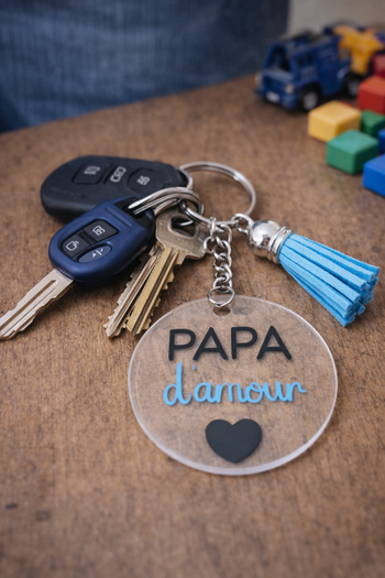 Porte-Clés Papa d'amour