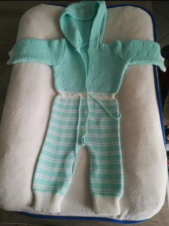 Combinaison tricot 6 mois garçon