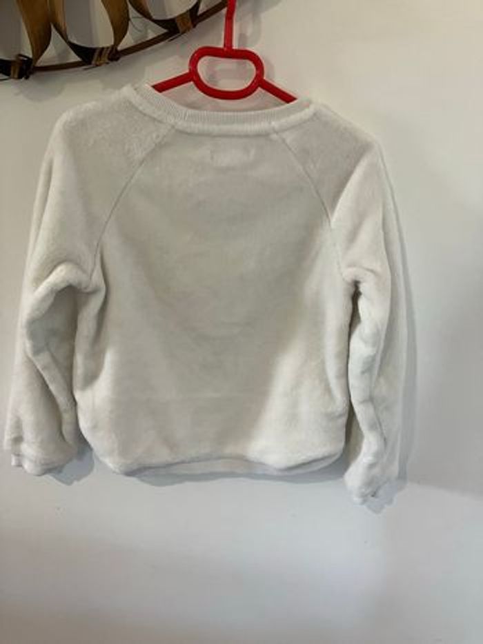 Pull blanc pilou pilou fille 8 ans okaïdi - photo numéro 6