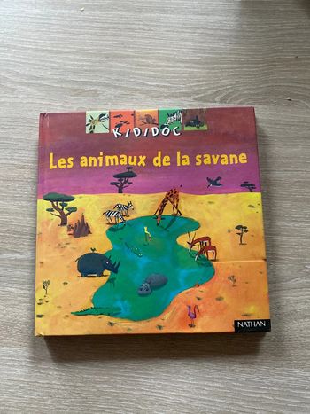 Livre « les animaux de la savane »