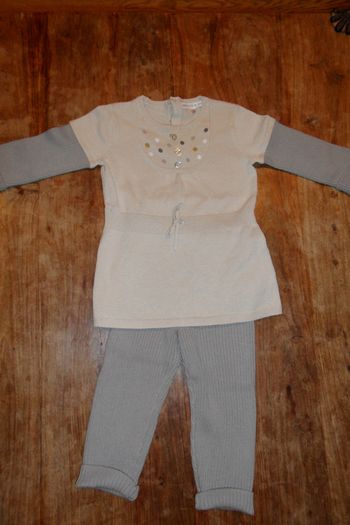 Ensemble hiver Fille Vertbaudet, Taille 18 mois