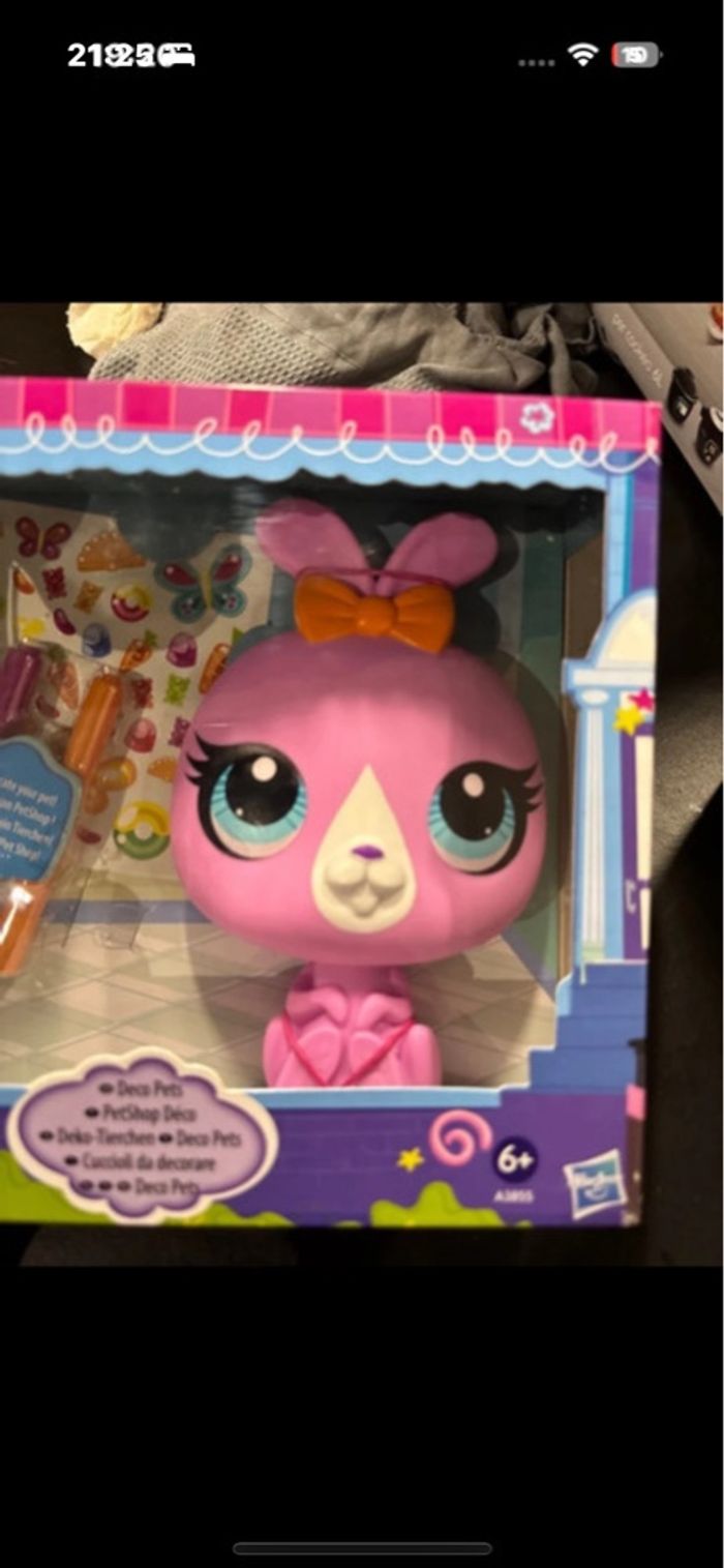 Figurine pet shop à décorer