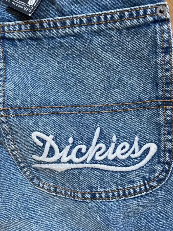 Dickies Loose Wave Rinsed Denim - W28/L32 - photo numéro 4