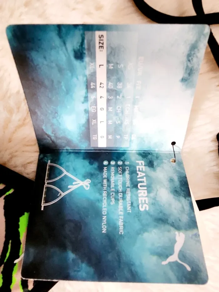 Haut de maillot PUMA Triangle Top – Taille L – Neuf avec étiquette - photo numéro 6