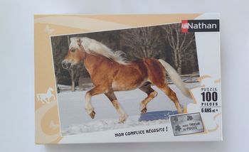 Puzzle Nathan 100 pièces cheval