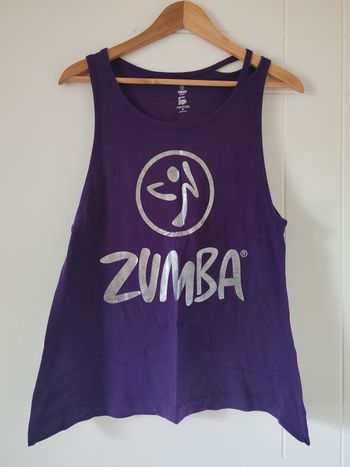 Débardeur ZUMBA violet taille M