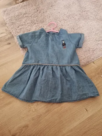 Robe en denim