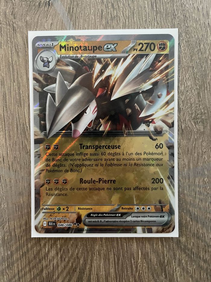 Pokemon Minotaupe Ex
