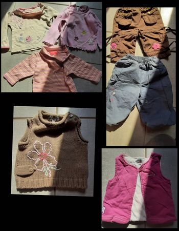 Lot vêtements fille 6 mois