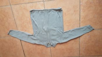 Gilet garçon 6 ans gris vert Okaïdi