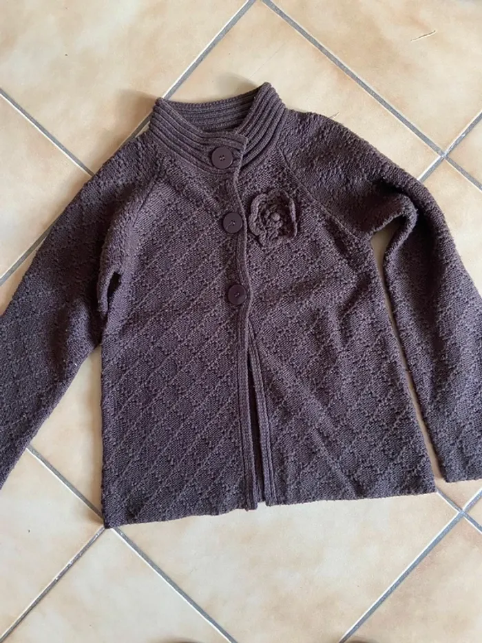 Gilet fille 8 ans