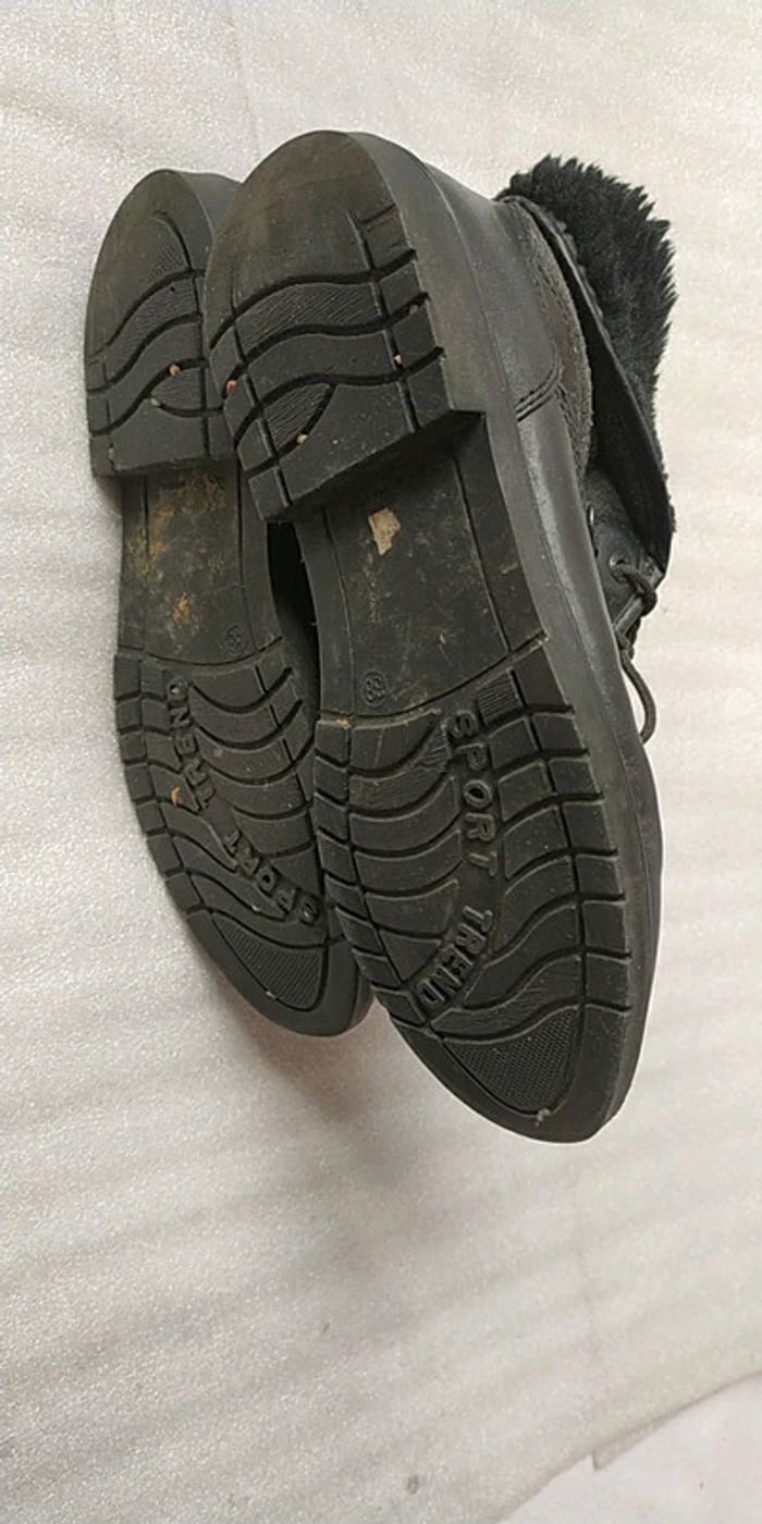 Chaussures montantes en cuir P38 - photo numéro 5