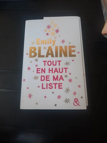 Tout en haut de ma liste