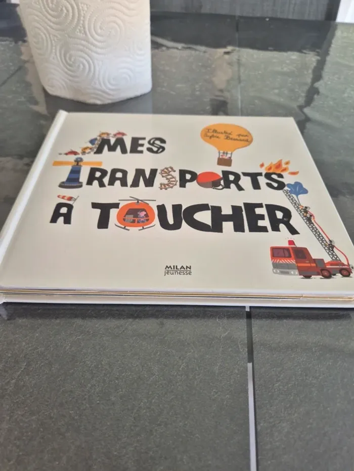 Livre Sensorielle Mes Transports à Toucher - photo numéro 5